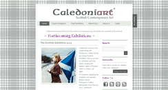 Desktop Screenshot of caledoniart.com